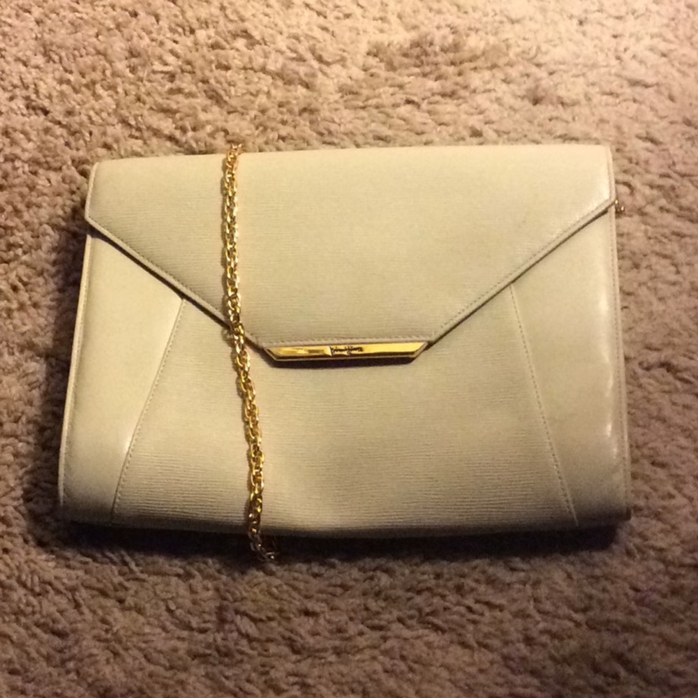 Kimijima purse/ clutch with chain straps